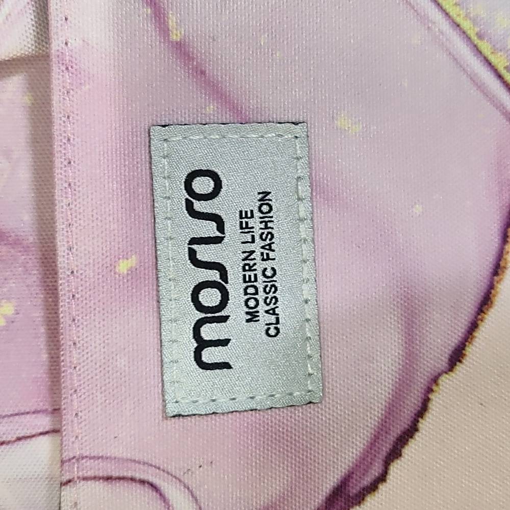 Mosiso Lap Top Shoulder Bag Pink Marble - Picture 2 of 7